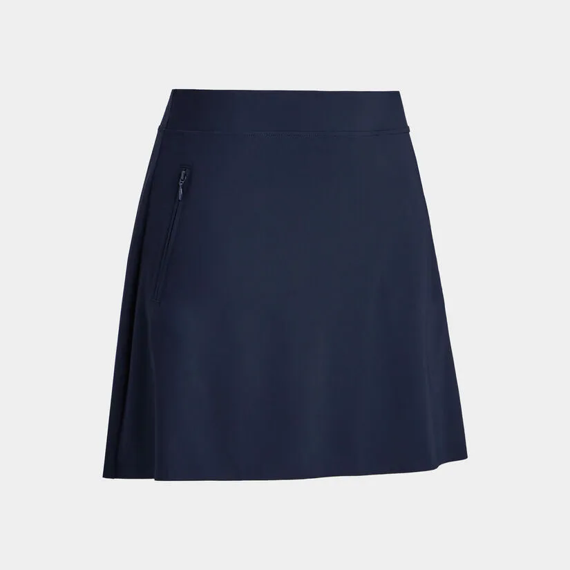 G/Fore Silky Tech Nylon A-Line Womens Golf Skort - Twilight