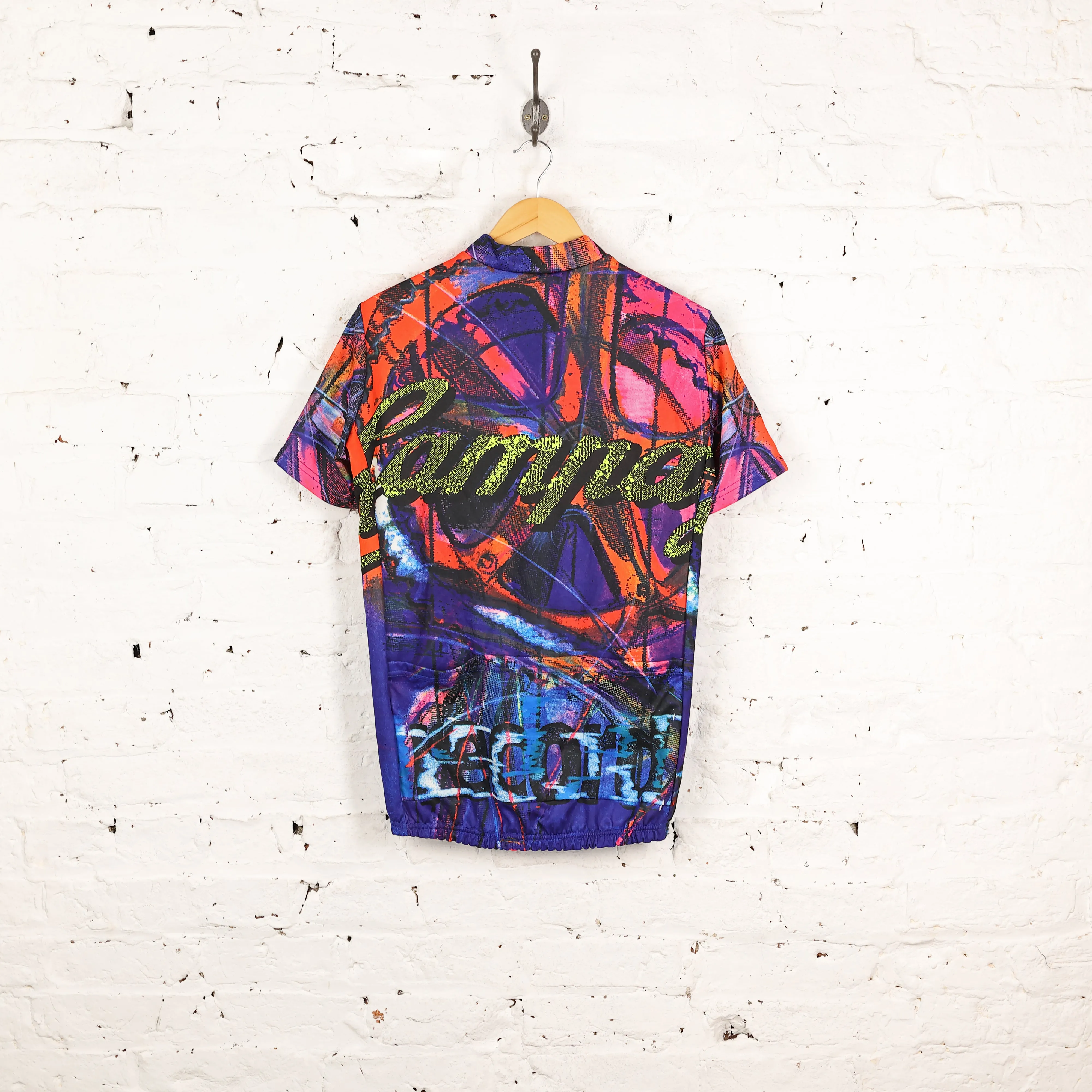 Giessegi Campagnolo Pattern Cycling Jersey - Purple - L