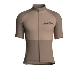 Glide Flow | Warm Taupe Male Short Sleeves Jersey