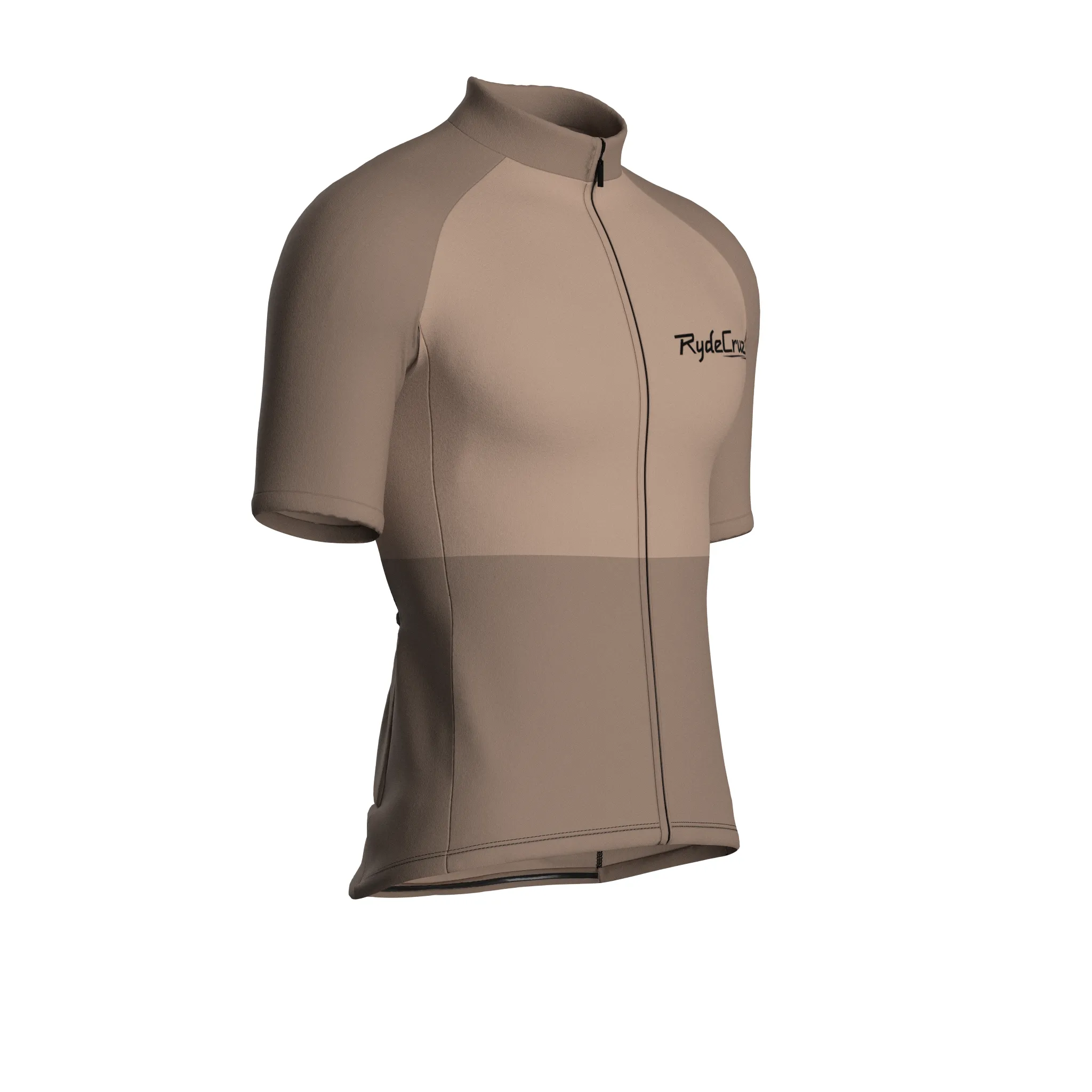 Glide Flow | Warm Taupe Male Short Sleeves Jersey