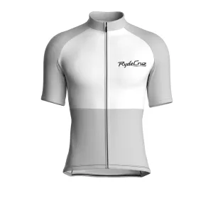 Glide Flow | White Male Short Sleeves Jersey