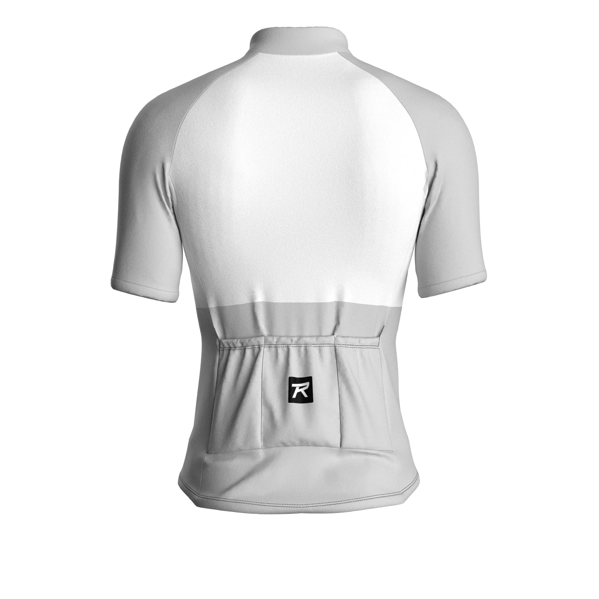 Glide Flow | White Male Short Sleeves Jersey