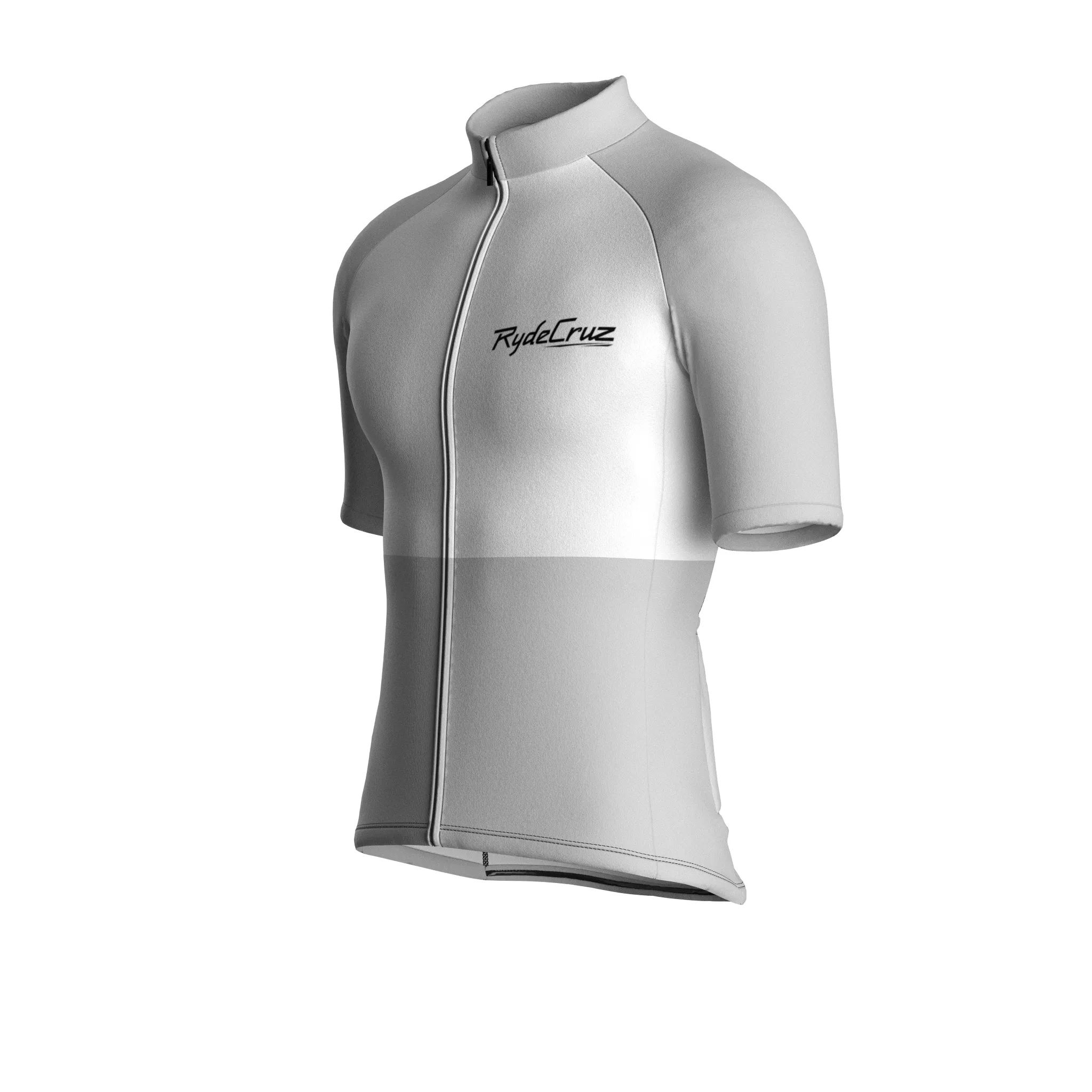 Glide Flow | White Male Short Sleeves Jersey