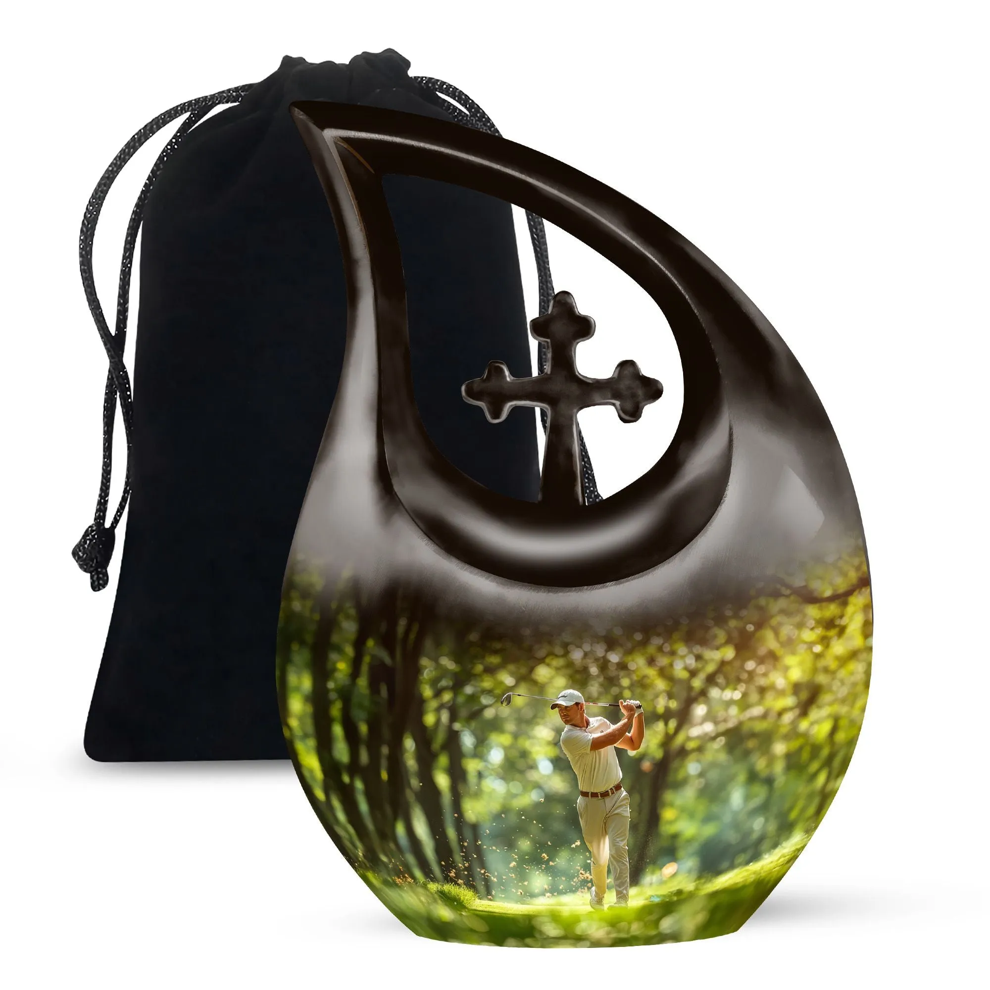 Golf Burial Urns For Adult Human Ashes Large Funeral, Ashes Urn