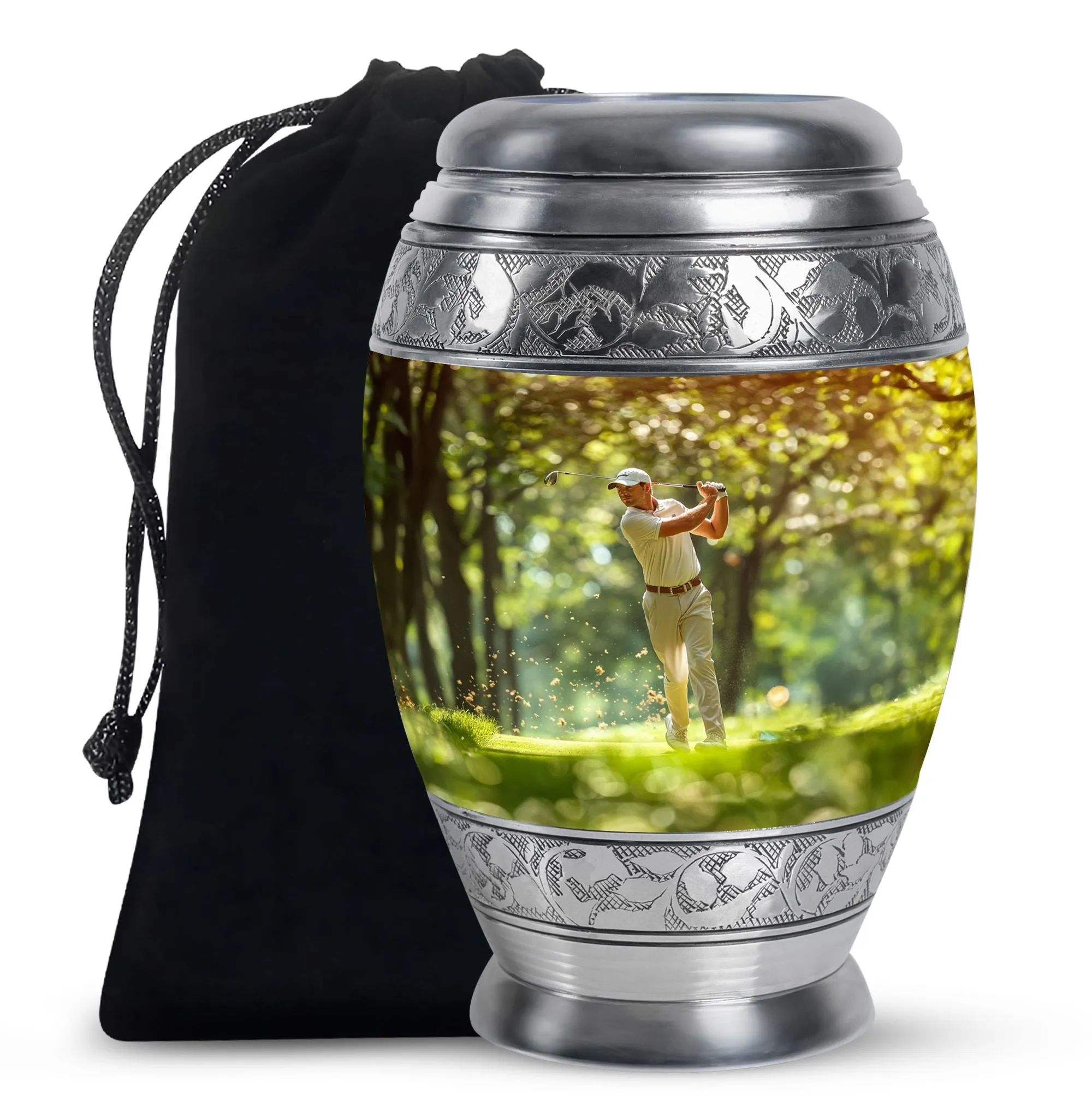 Golf Burial Urns For Adult Human Ashes Large Funeral, Ashes Urn