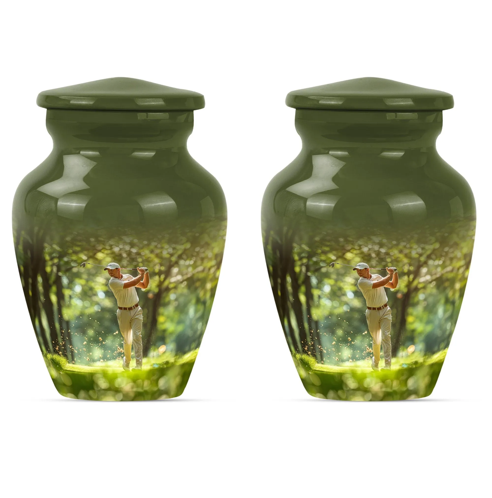 Golf Burial Urns For Adult Human Ashes Large Funeral, Ashes Urn