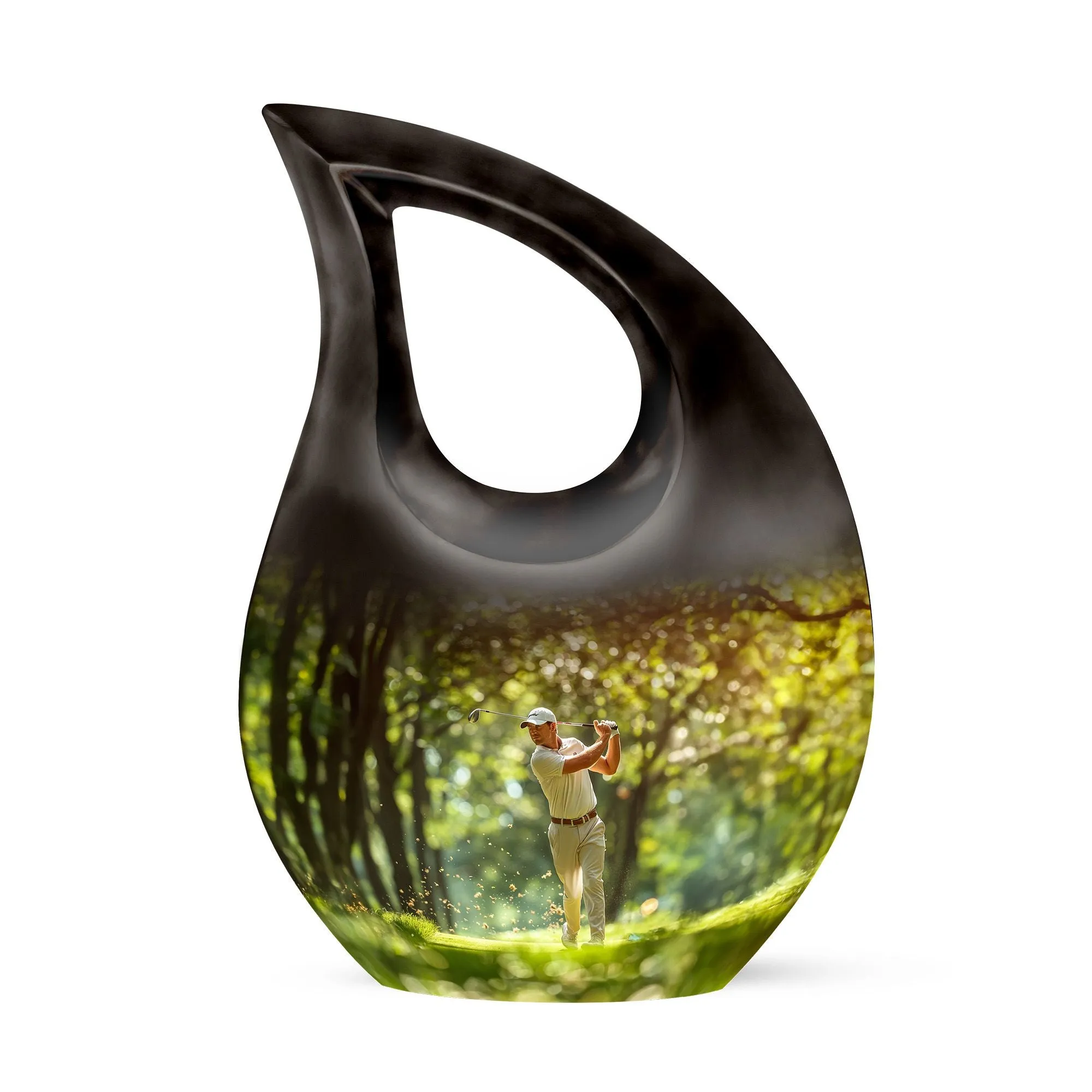 Golf Burial Urns For Adult Human Ashes Large Funeral, Ashes Urn