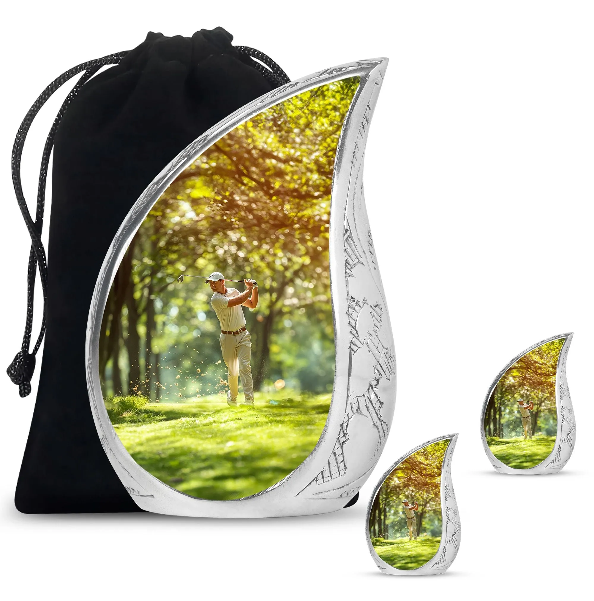 Golf Burial Urns For Adult Human Ashes Large Funeral, Ashes Urn