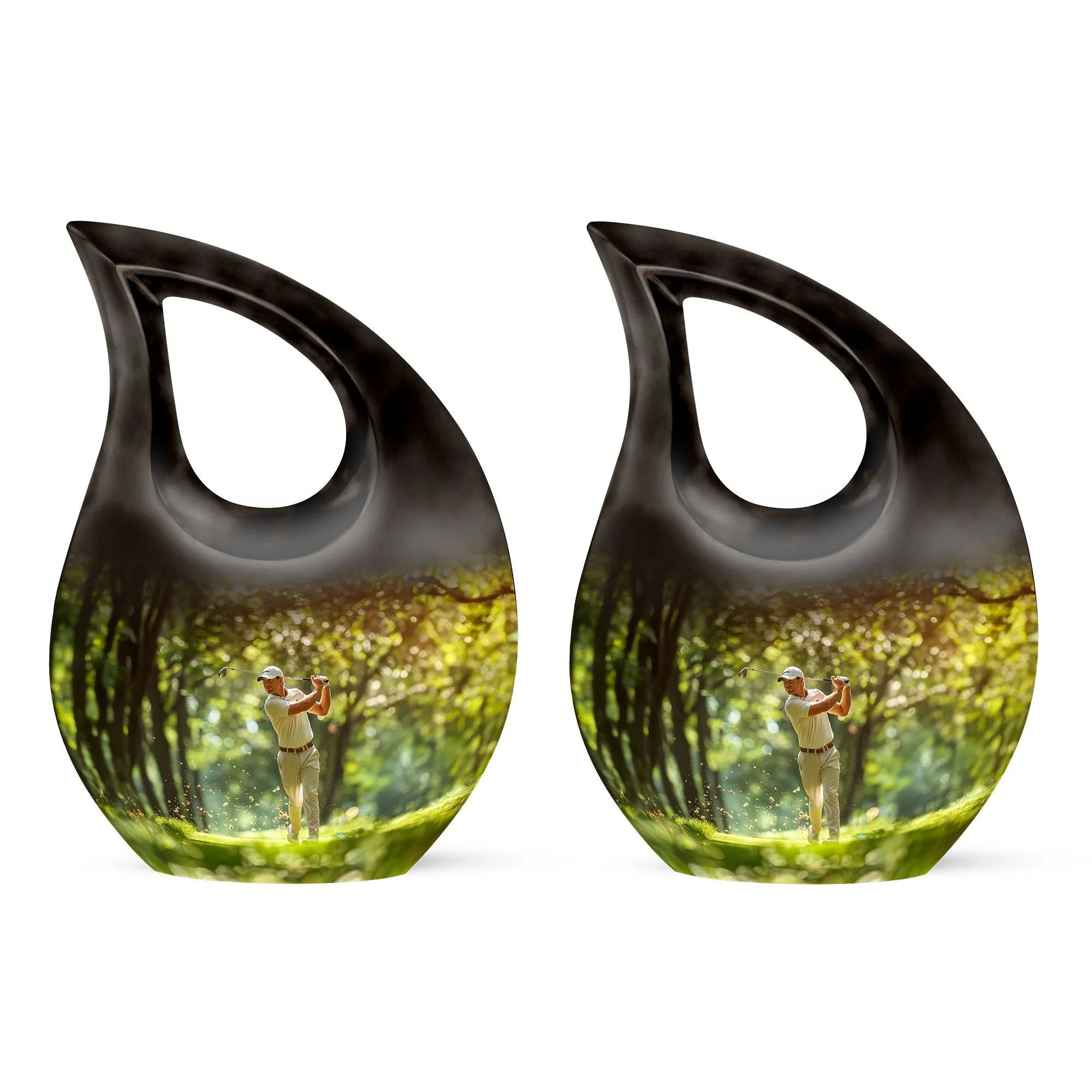 Golf Burial Urns For Adult Human Ashes Large Funeral, Ashes Urn