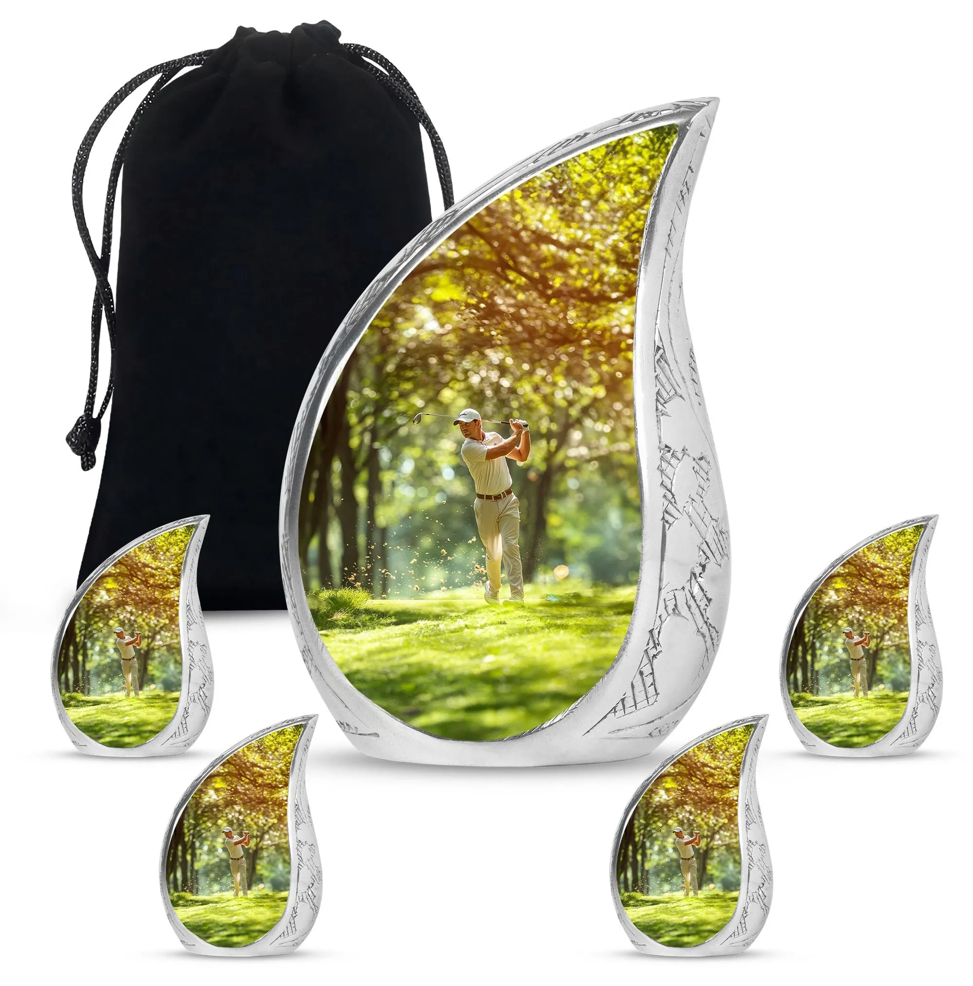 Golf Burial Urns For Adult Human Ashes Large Funeral, Ashes Urn