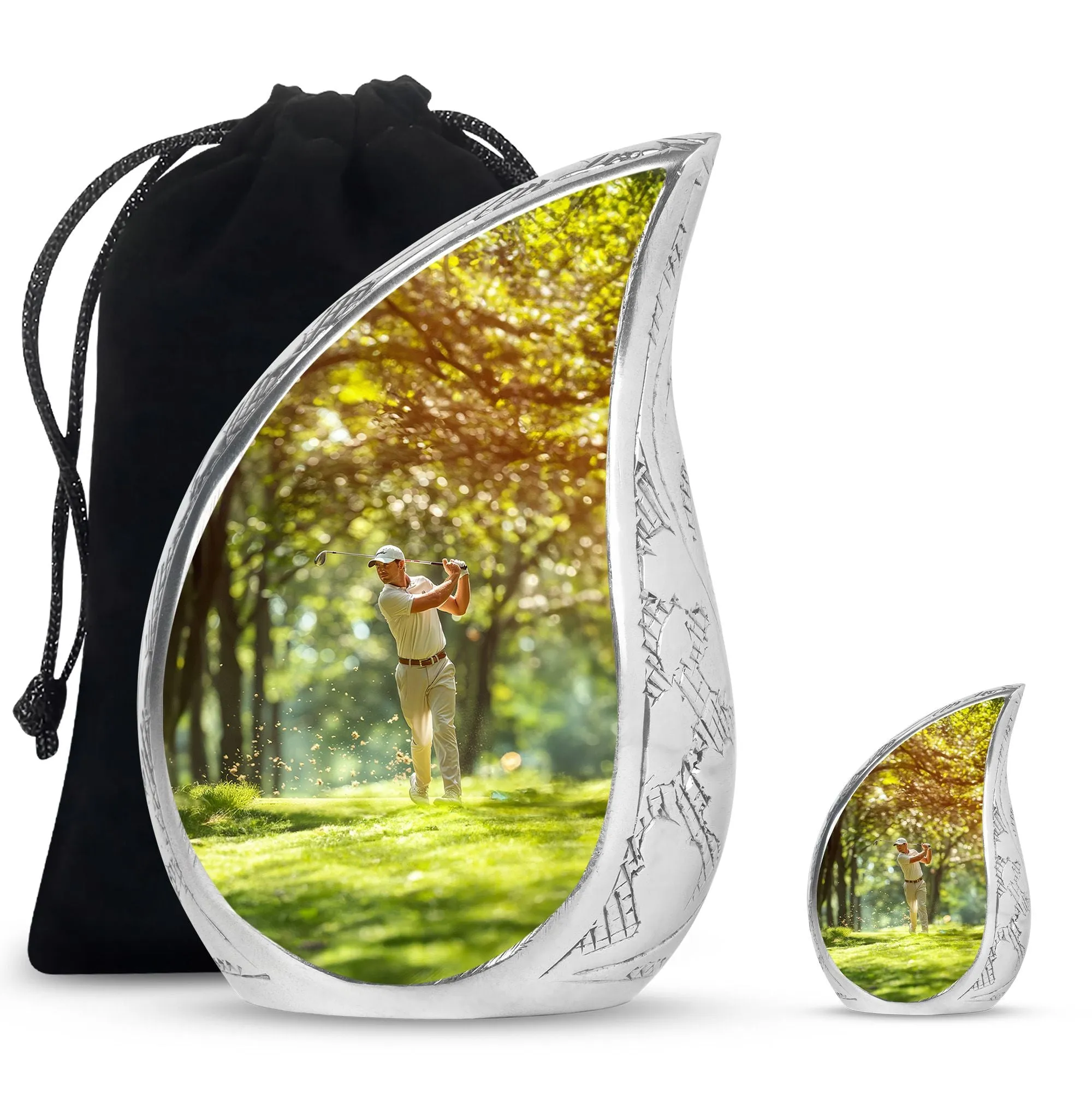 Golf Burial Urns For Adult Human Ashes Large Funeral, Ashes Urn