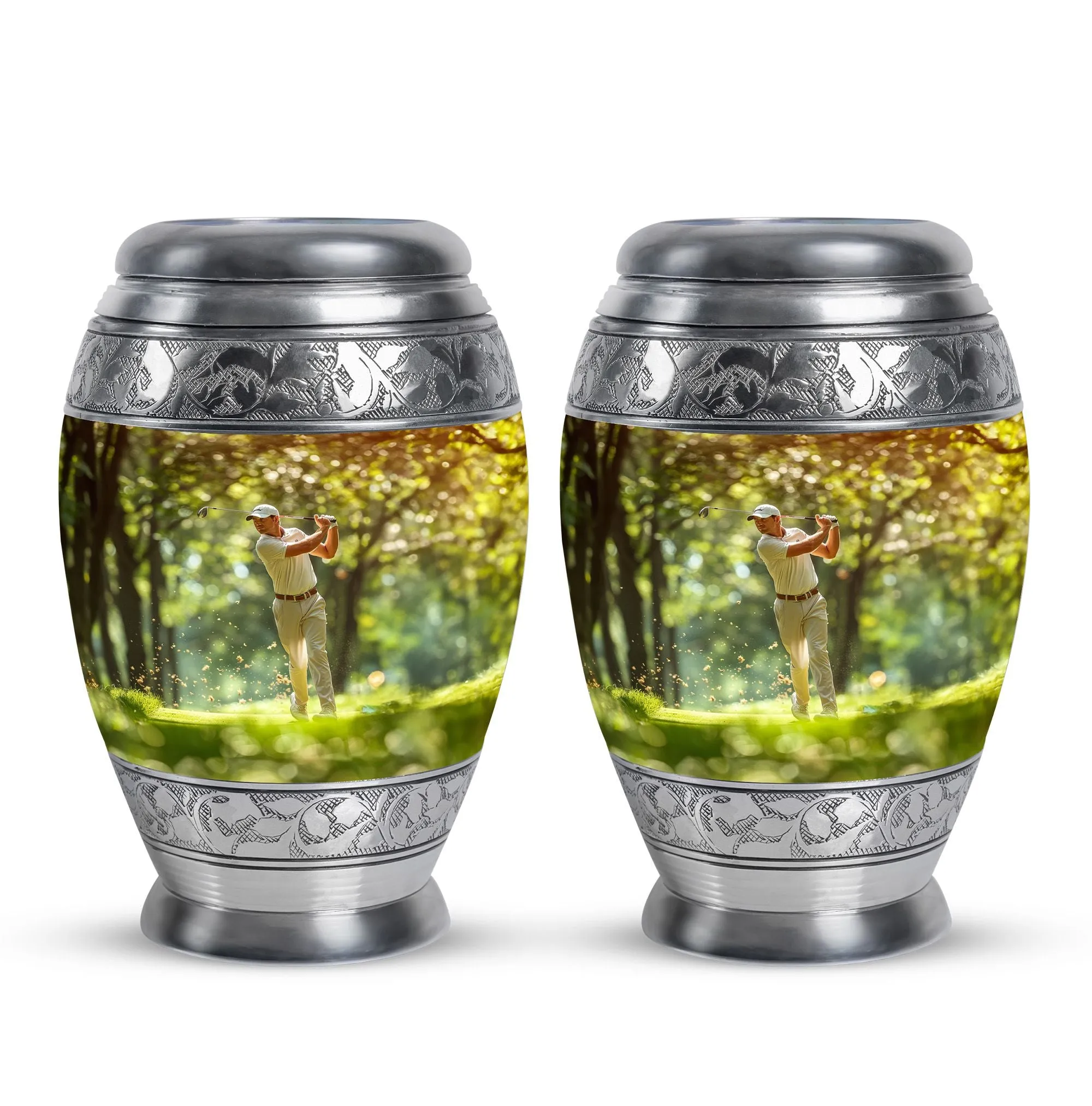 Golf Burial Urns For Adult Human Ashes Large Funeral, Ashes Urn