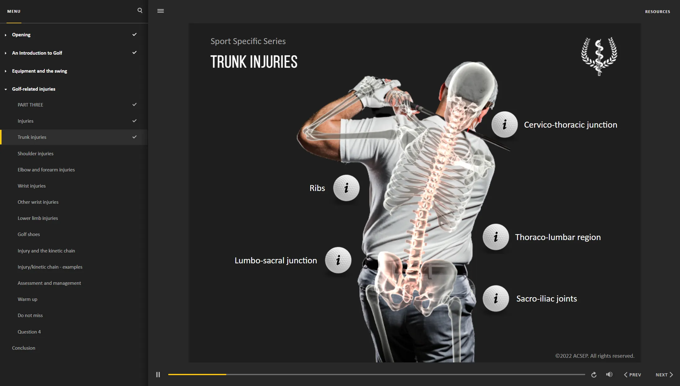 Golf Medicine - Aim of the Game!
