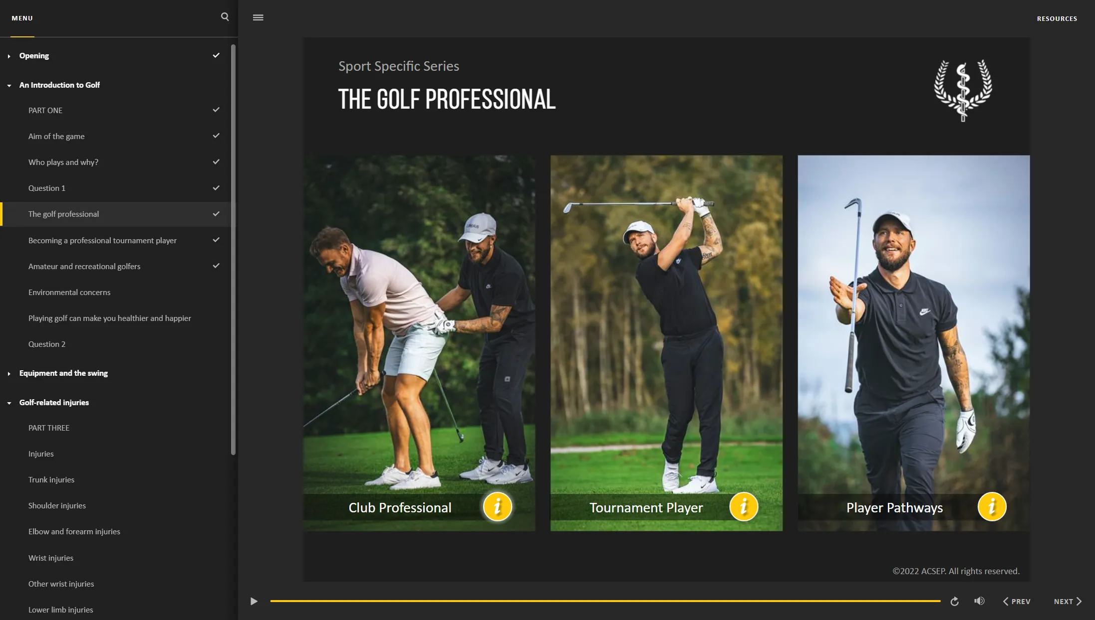 Golf Medicine - Aim of the Game!