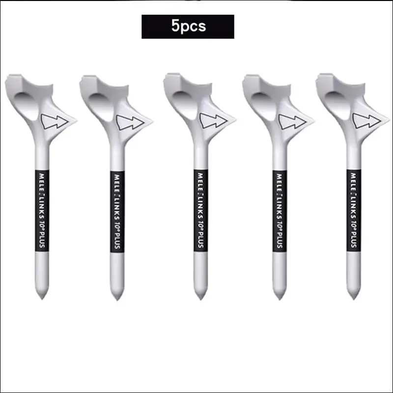 Golf tees rhombic 10 degree diagonal insert increases the distance speed golf ball holder zero drag