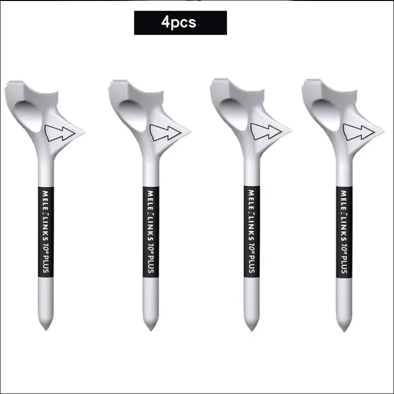 Golf tees rhombic 10 degree diagonal insert increases the distance speed golf ball holder zero drag