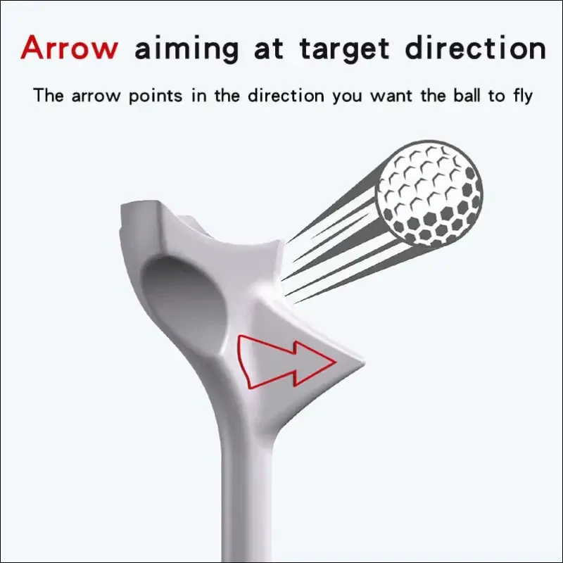 Golf tees rhombic 10 degree diagonal insert increases the distance speed golf ball holder zero drag