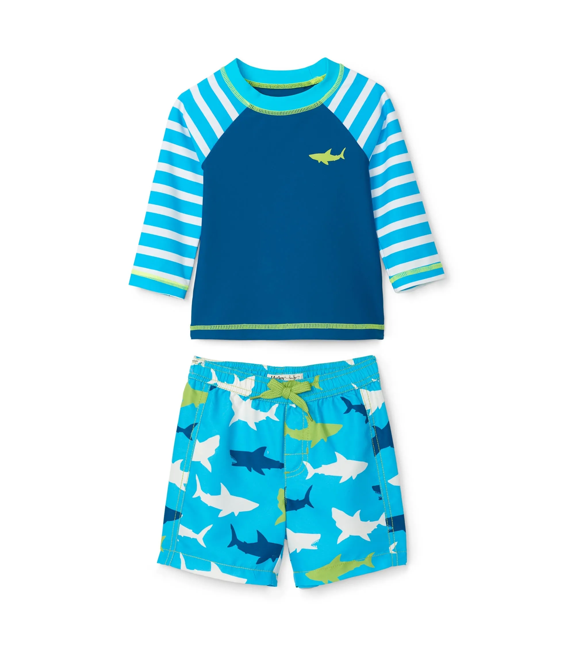 Great White Shark Baby Rashguard Set
