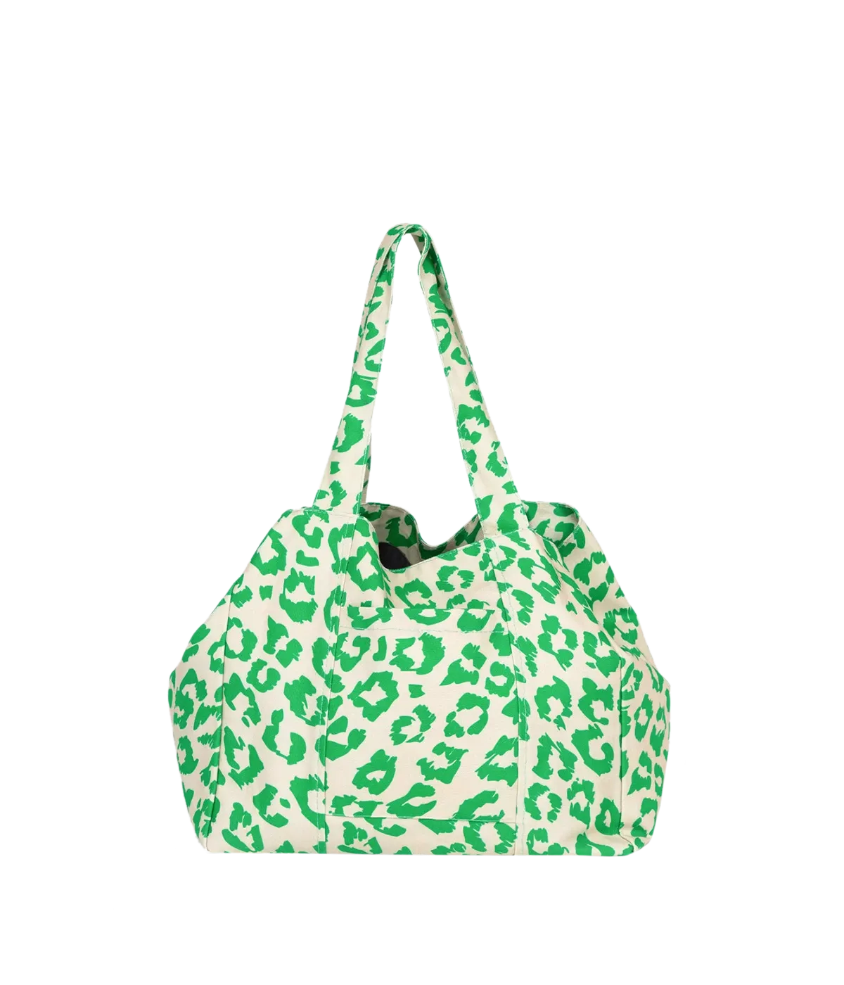 Green Leopard Tote Bag