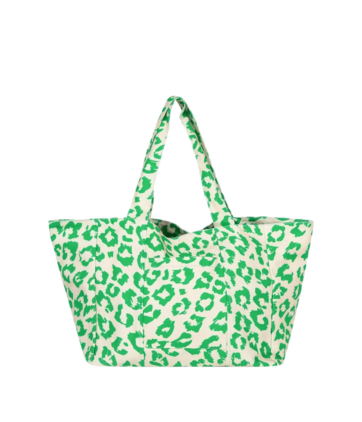 Green Leopard Tote Bag