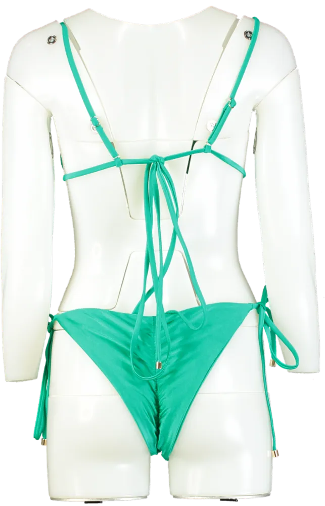 Green Triangle Bikini L