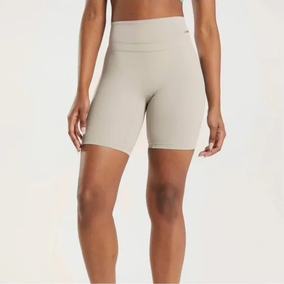 Gymshark Whitney Cycling Shorts - Grey Color Size XS Like New!