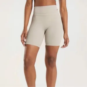Gymshark Whitney Cycling Shorts - Grey Color Size XS Like New!