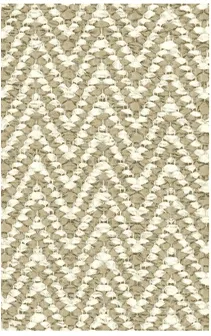 Hampton Chevron Indoor/Outdoor PVC Rug-Beige