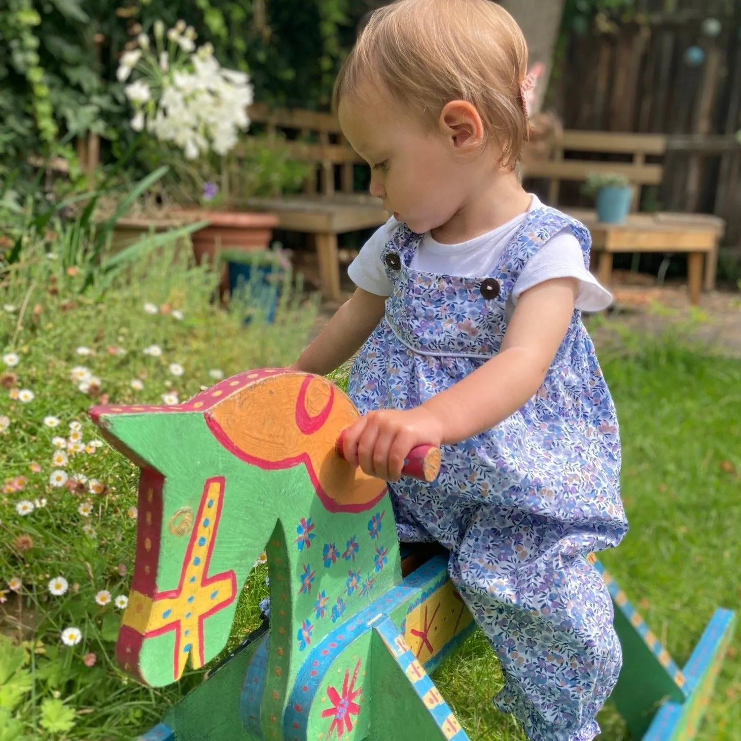 Harriet Dungarees Blue