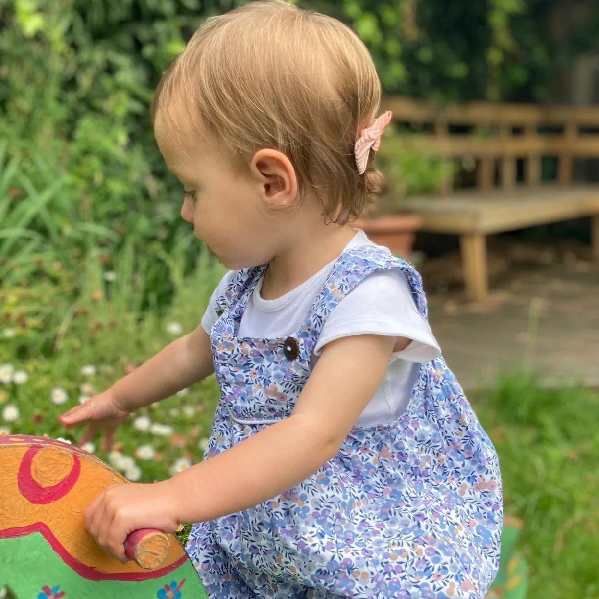 Harriet Dungarees Blue