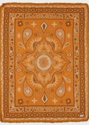 HONEY THROW RUG
