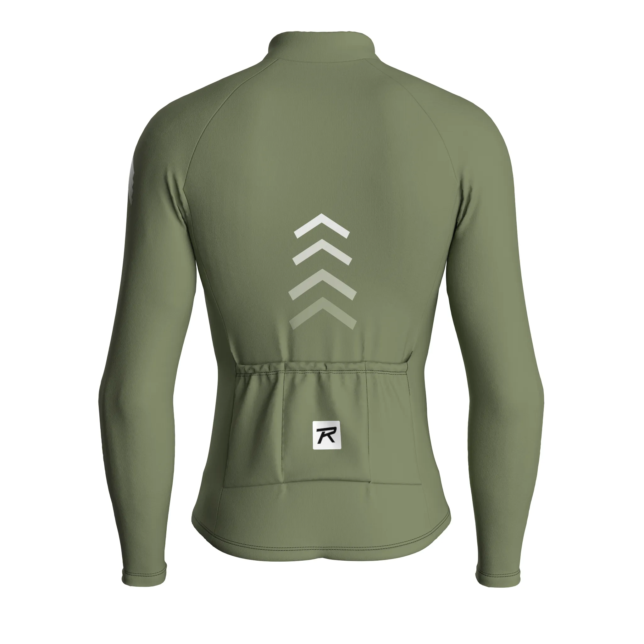 Horizon Shift | Dark Khaki Male Long Sleeves Jersey