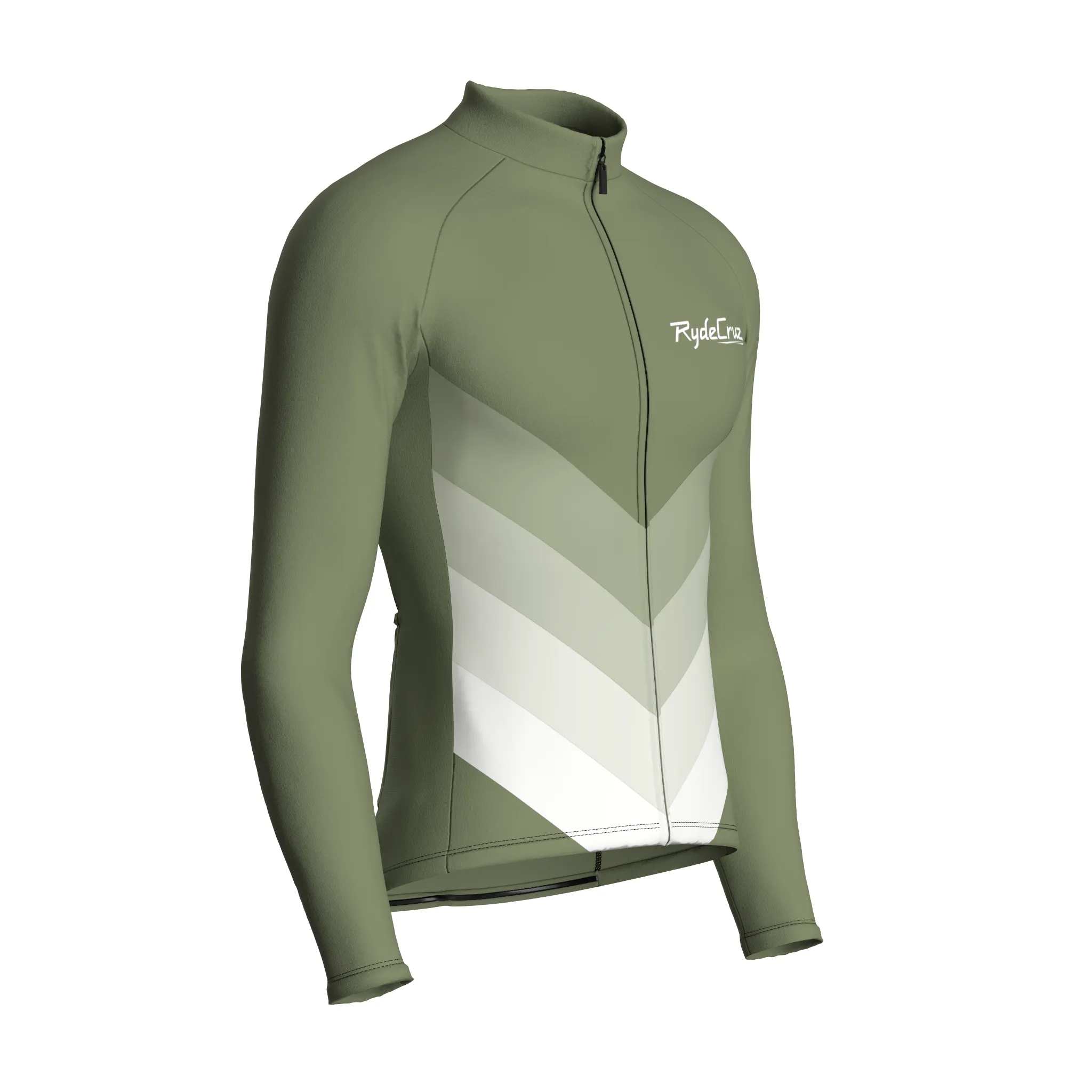 Horizon Shift | Dark Khaki Male Long Sleeves Jersey