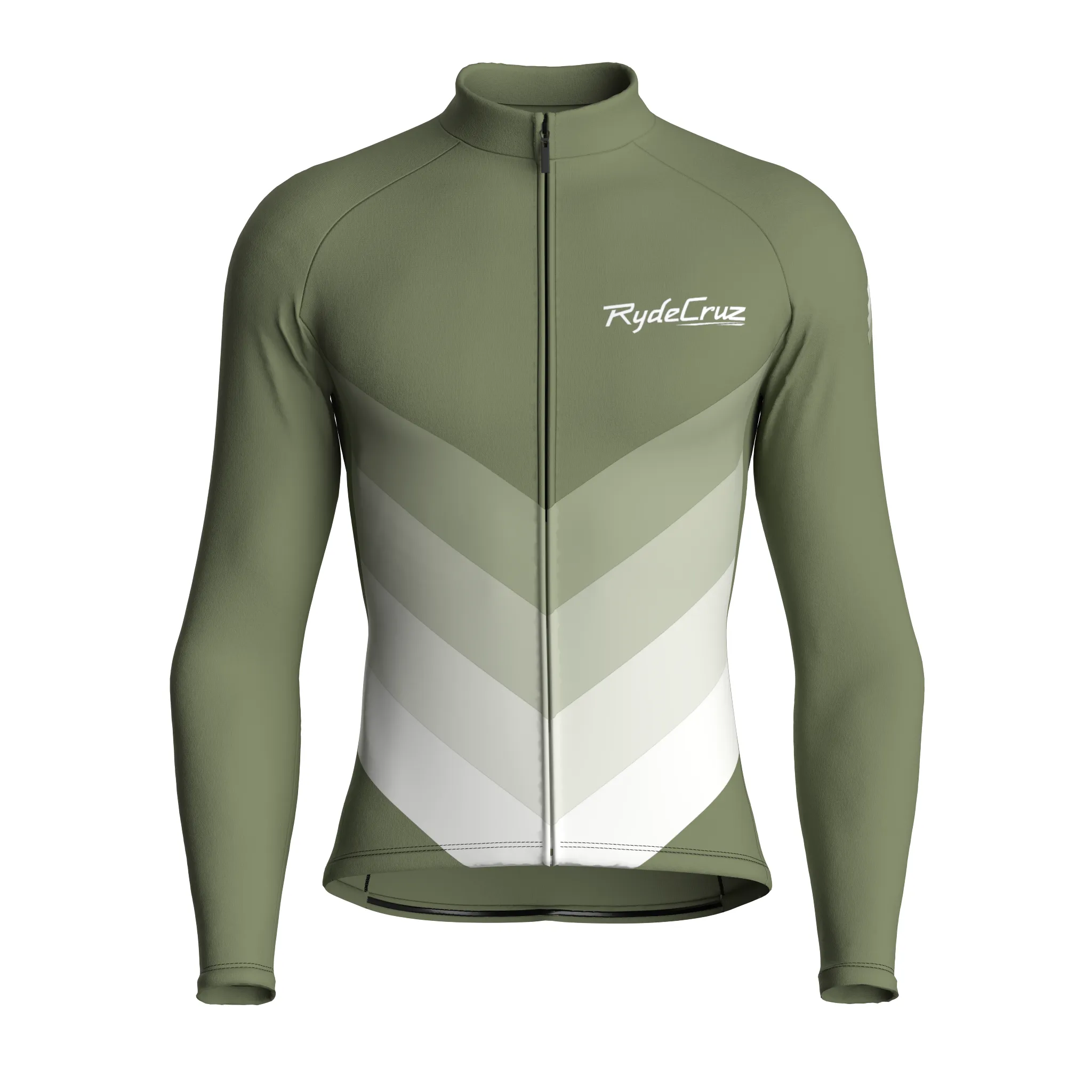 Horizon Shift | Dark Khaki Male Long Sleeves Jersey