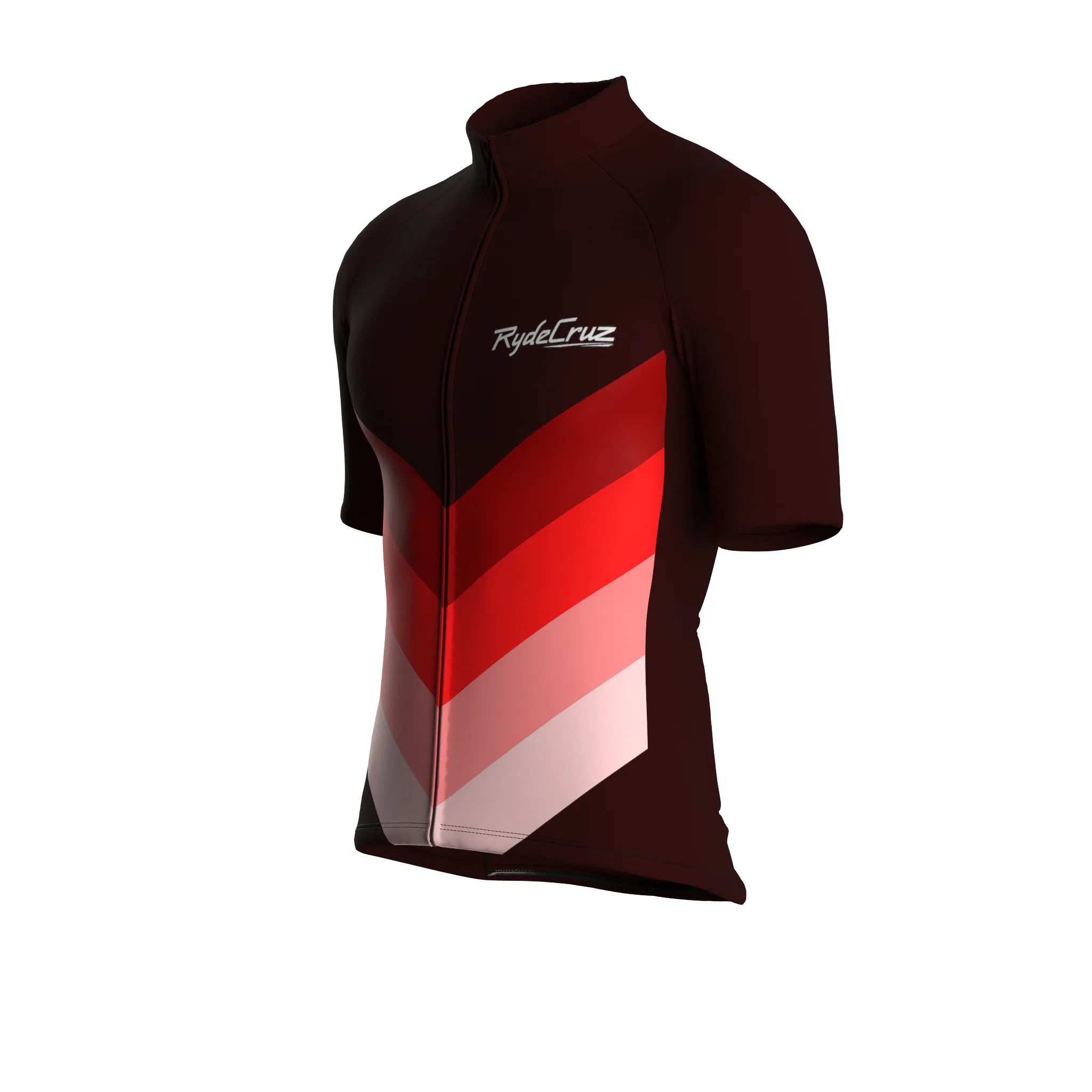 Horizon Shift | Dark Red Male Short Sleeves Jersey