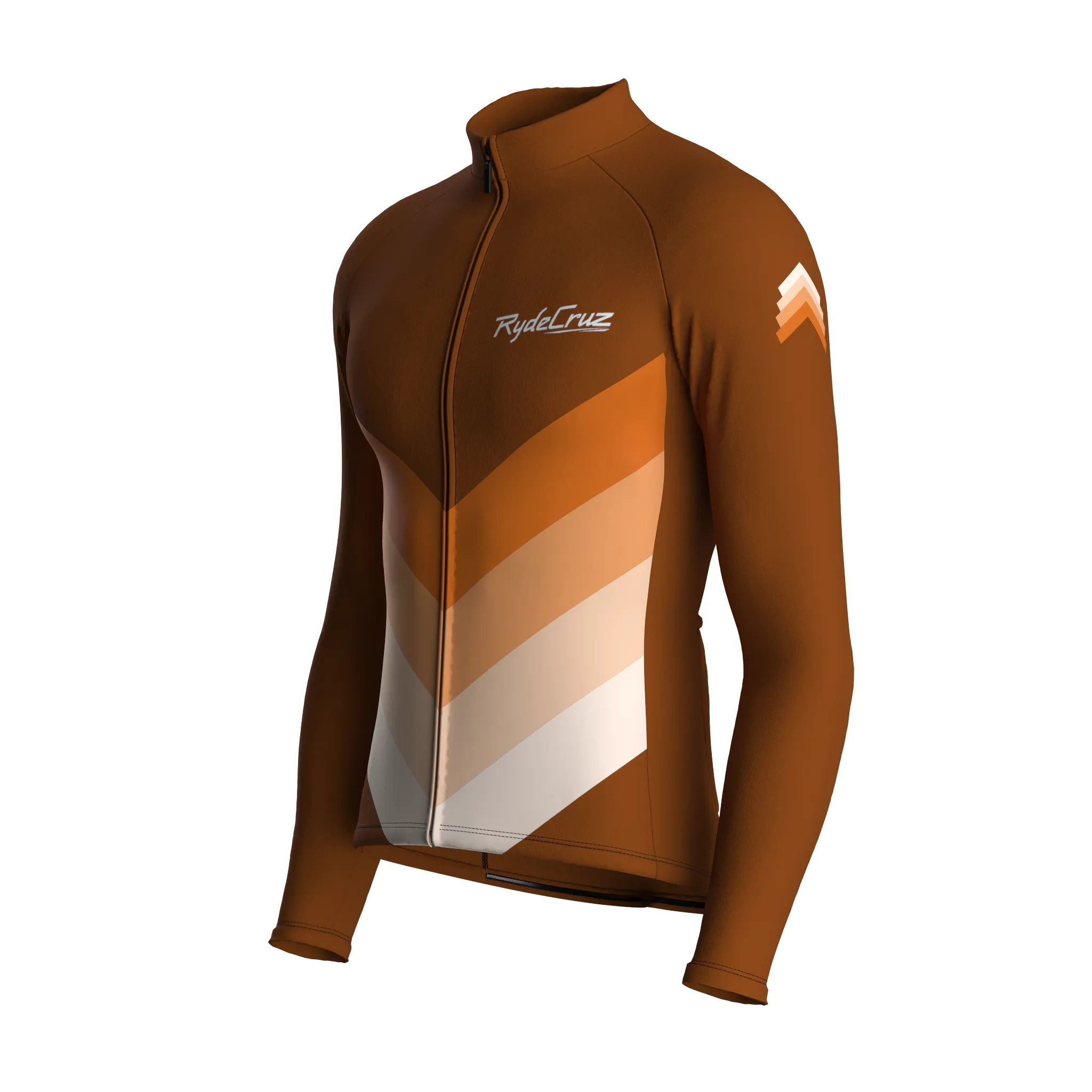 Horizon Shift | Earth Brown Male Long Sleeves Jersey
