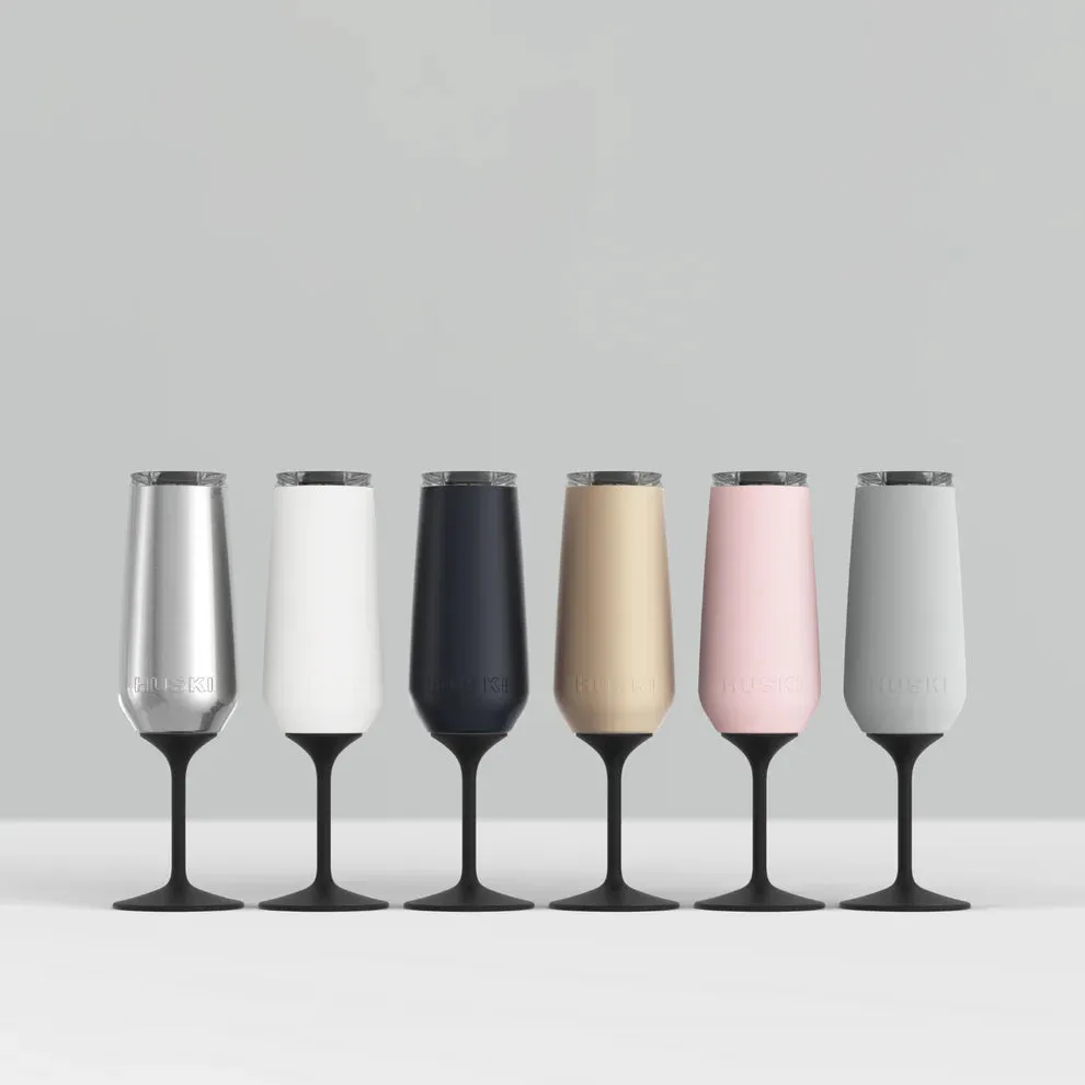Huski Champagne Flute | Black