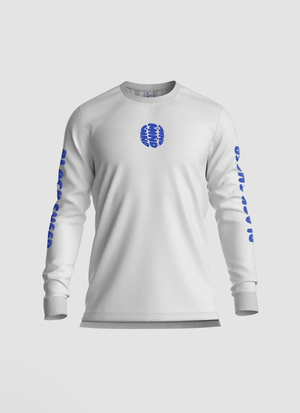 Inactivewear Crew Long Sleeve - Mind Health White