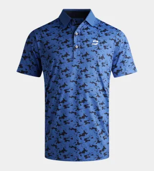 INKED POLO - BLUE