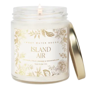 Island Air 9 oz Soy Candle - Home Decor & Gifts