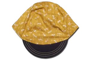 Japanese Dragonfly Yellow Cycling Cap Ver 2.0