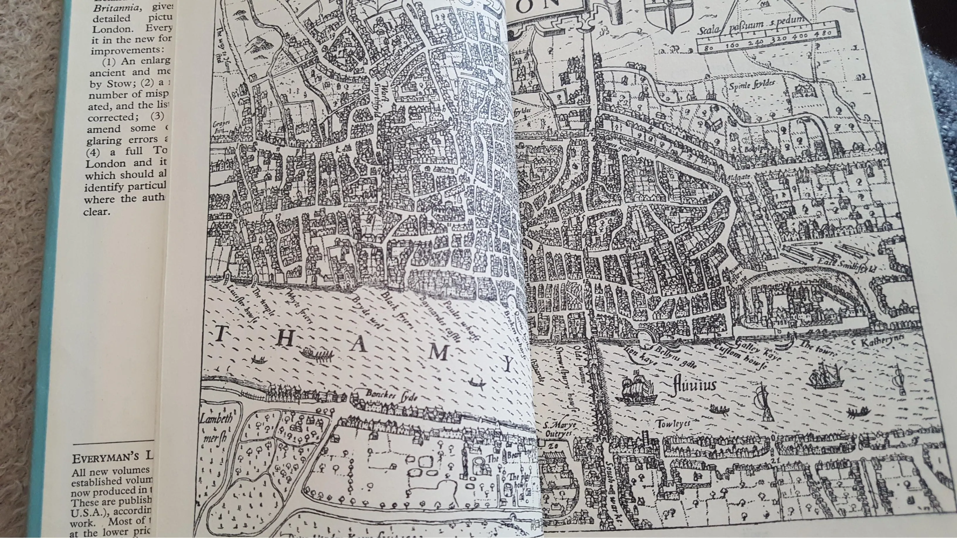 John Stow - The Survey Of London, Dent&Sons, 1956