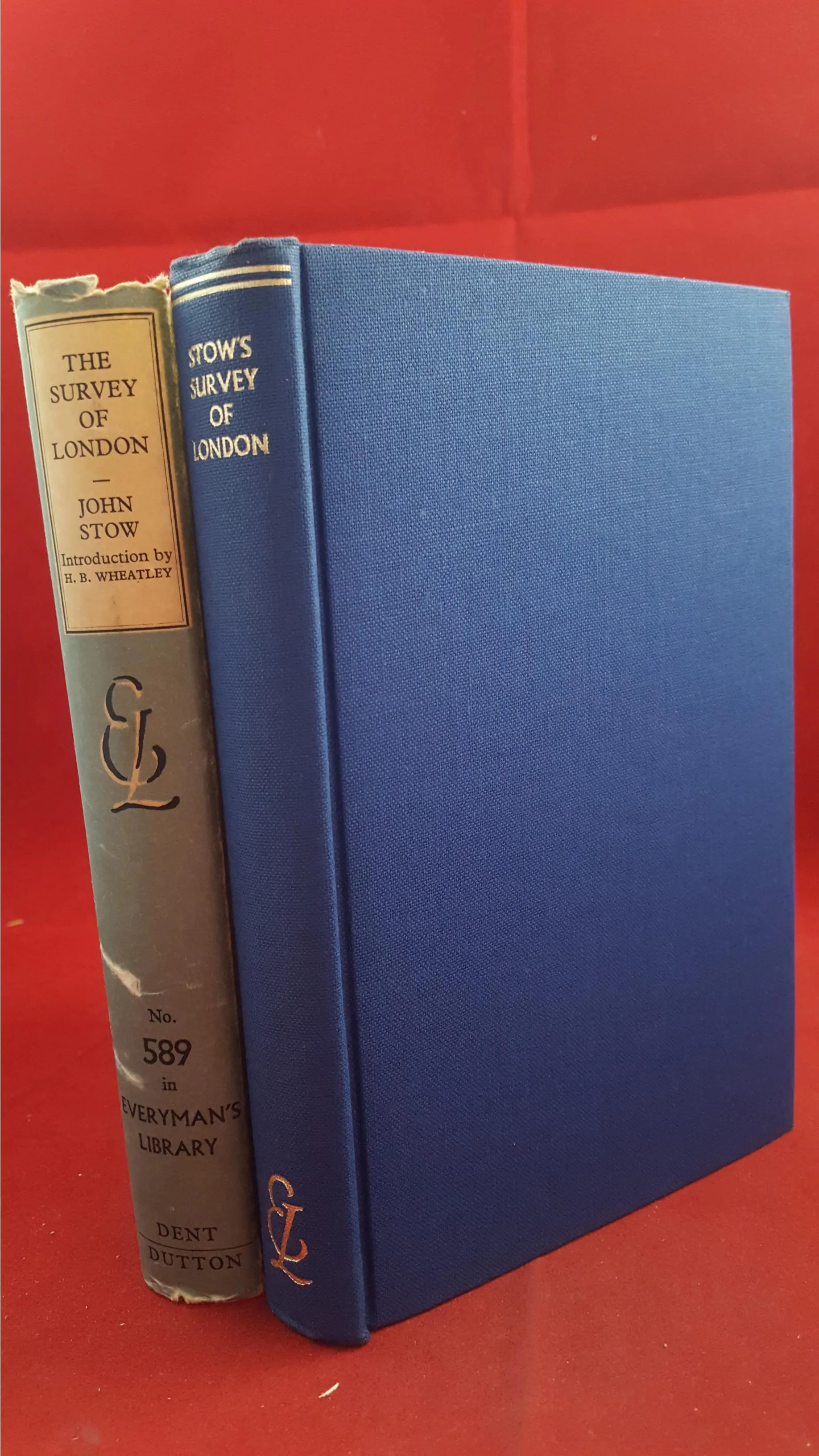 John Stow - The Survey Of London, Dent&Sons, 1956