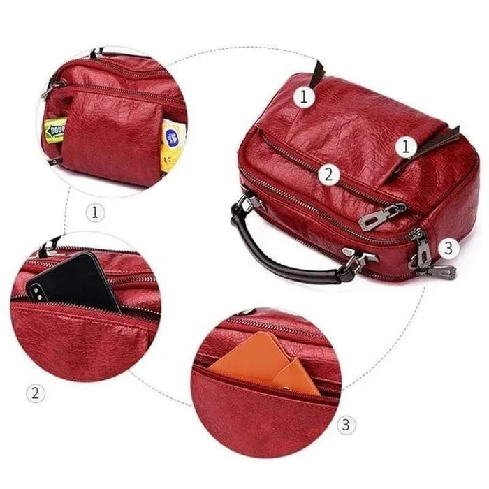 Julieta® | Handcrafted bag made of soft leather with multiple compartments