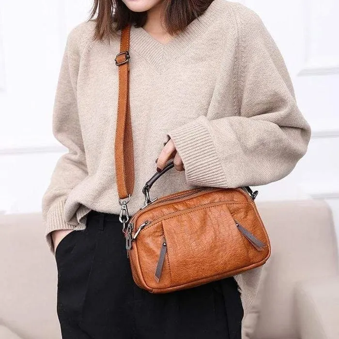 Julieta® | Handcrafted bag made of soft leather with multiple compartments
