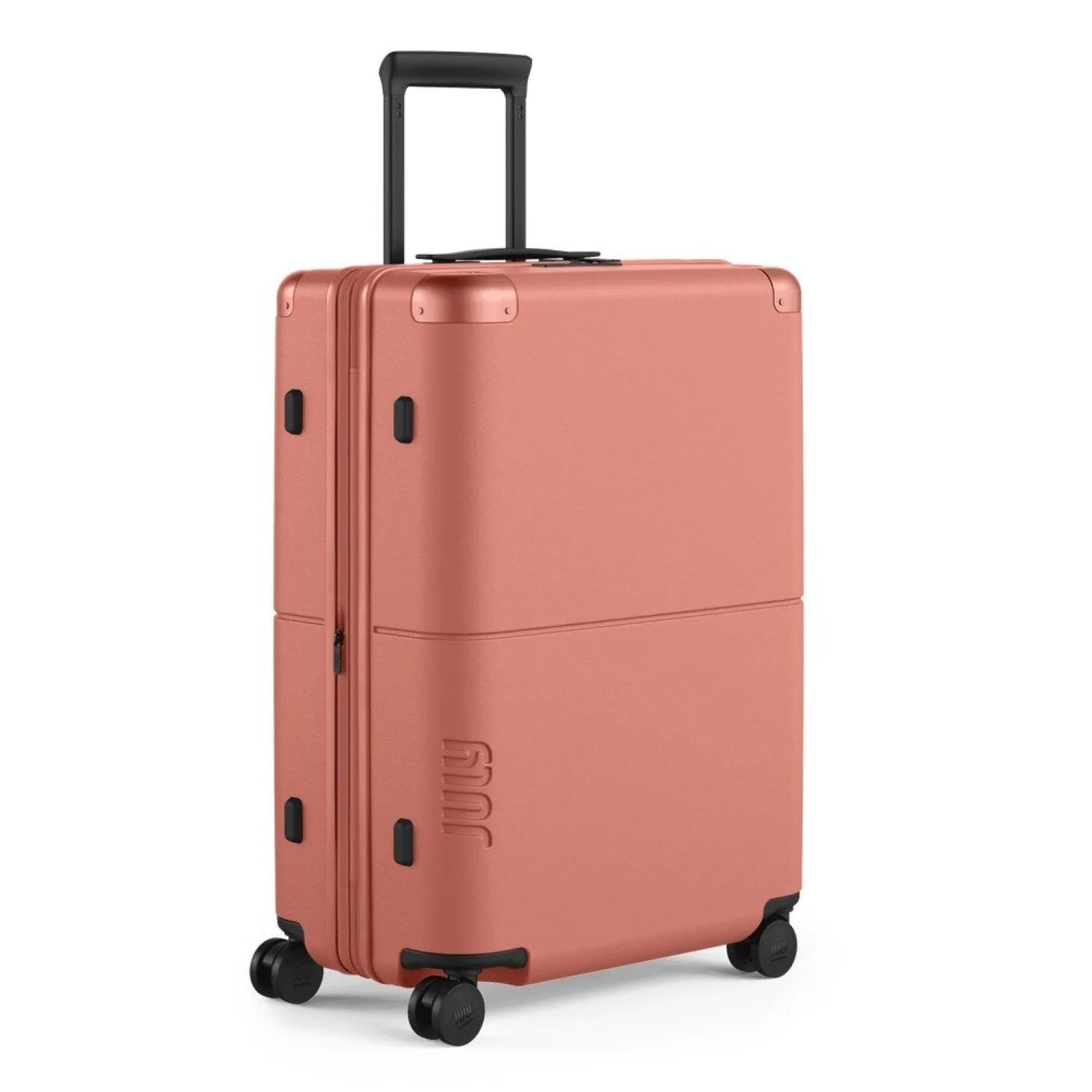 July Checked Expandable Polycarbonate 26" Luggage