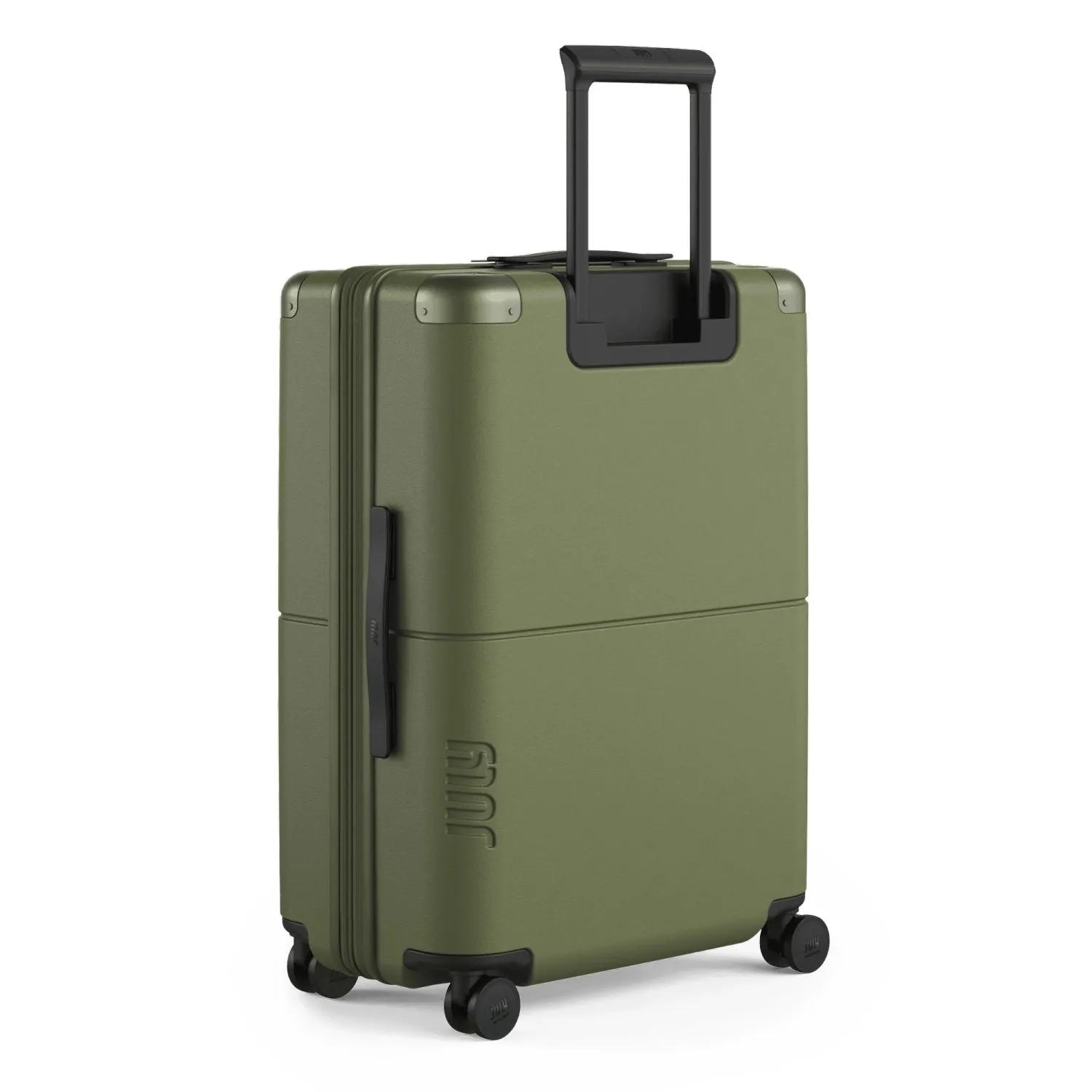 July Checked Expandable Polycarbonate 26" Luggage