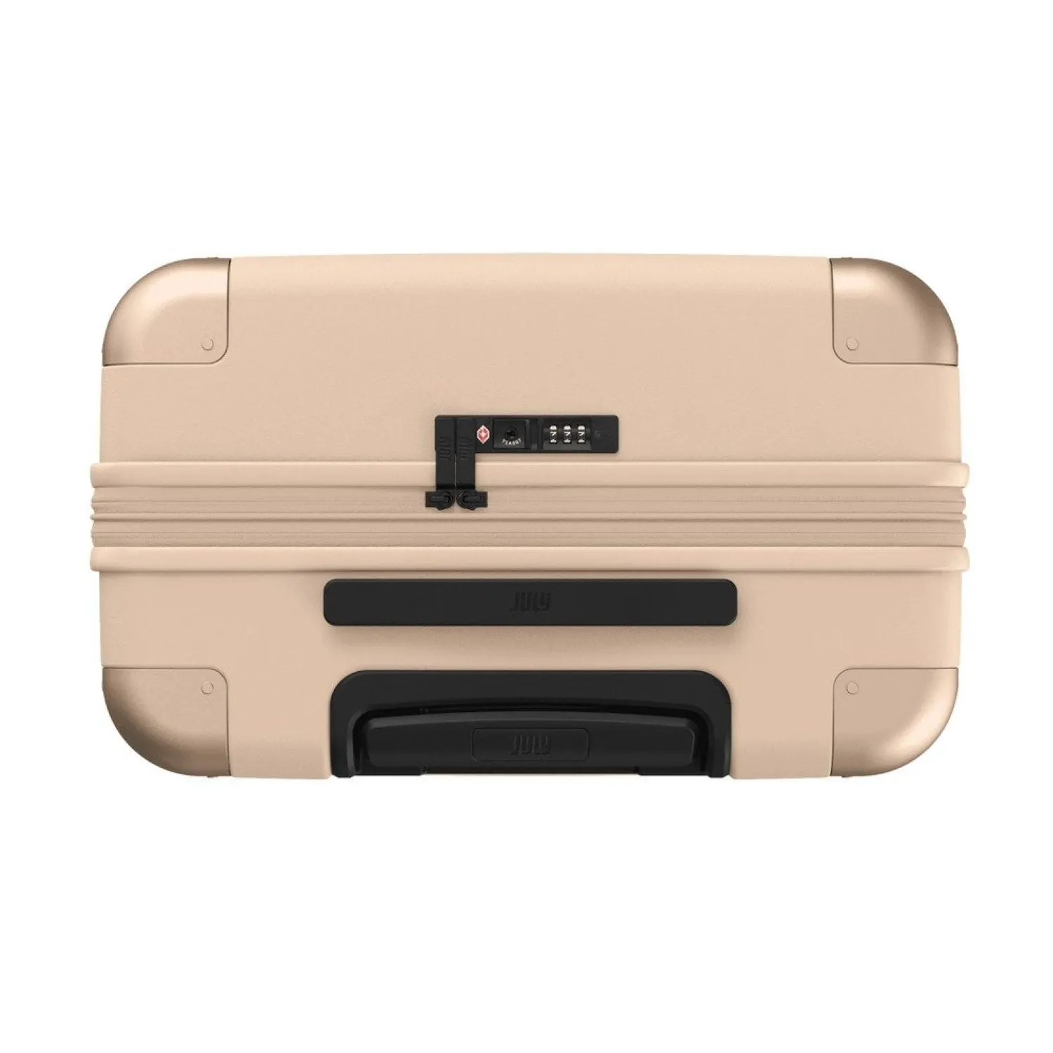 July Checked Expandable Polycarbonate 26" Luggage