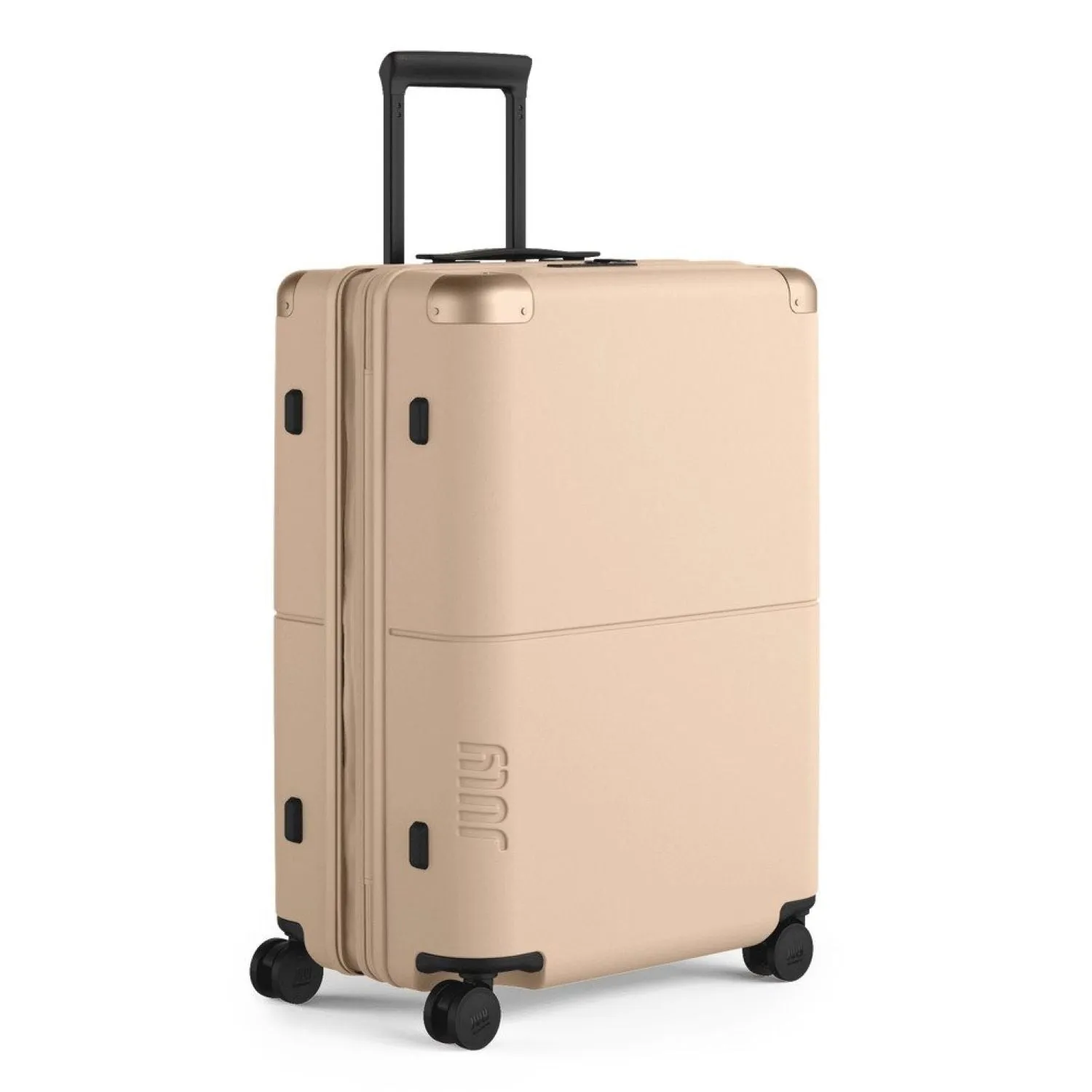 July Checked Expandable Polycarbonate 26" Luggage