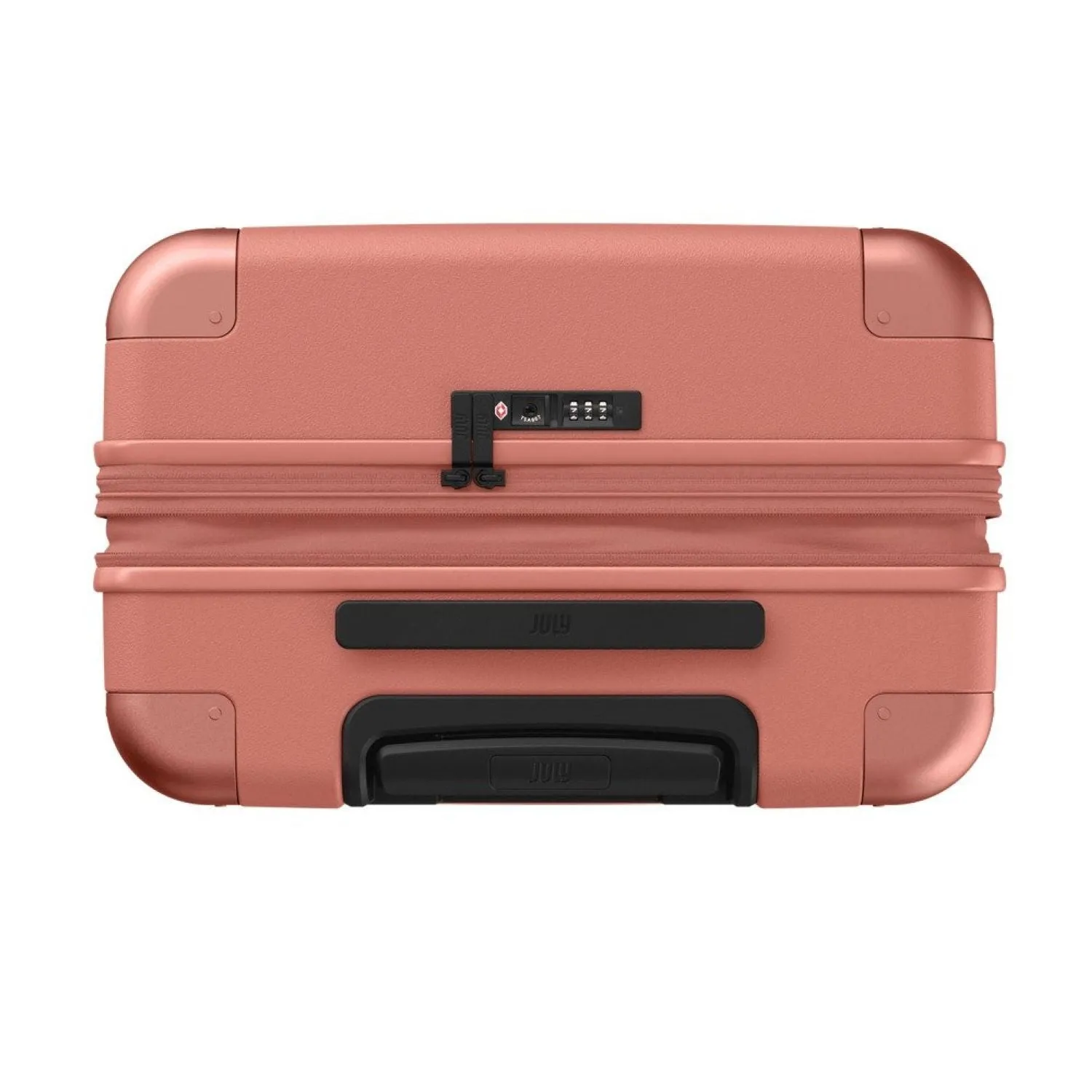July Checked Expandable Polycarbonate 26" Luggage